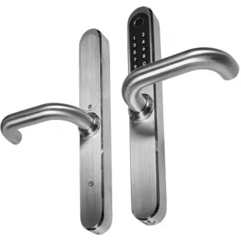 Maniglia con controllo accessi EURA ELH-30H4 argento