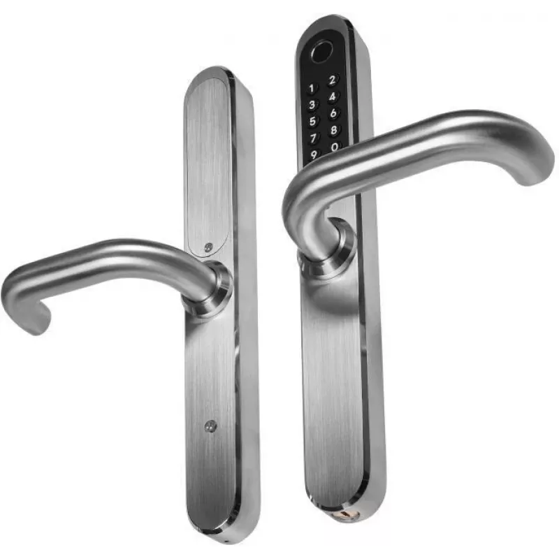 Maniglia con controllo accessi EURA ELH-30H4 argento