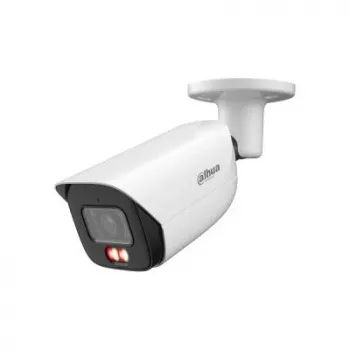Telecamera IP bullet DAHUA IPC-HFW3649E-AS-IL — 6 MP CMOS, 3288×1850, PoE, DC, montaggio a soffitto/parete, bianco