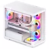 Jonsbo D300 Midi-Tower, 270 gradi, vetro temperato - bianco