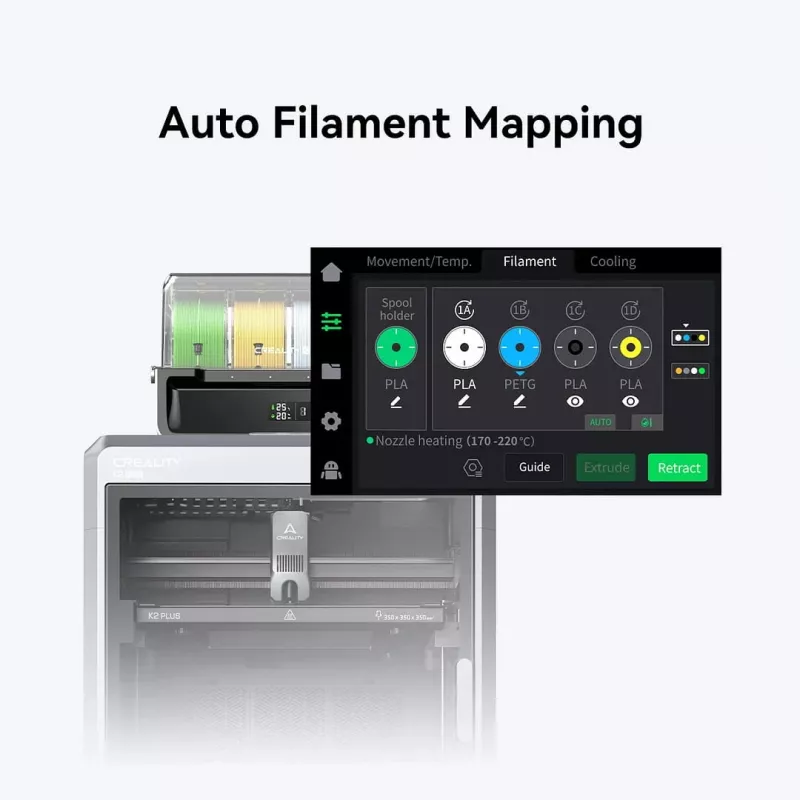 Stampante 3D Creality K2 Plus