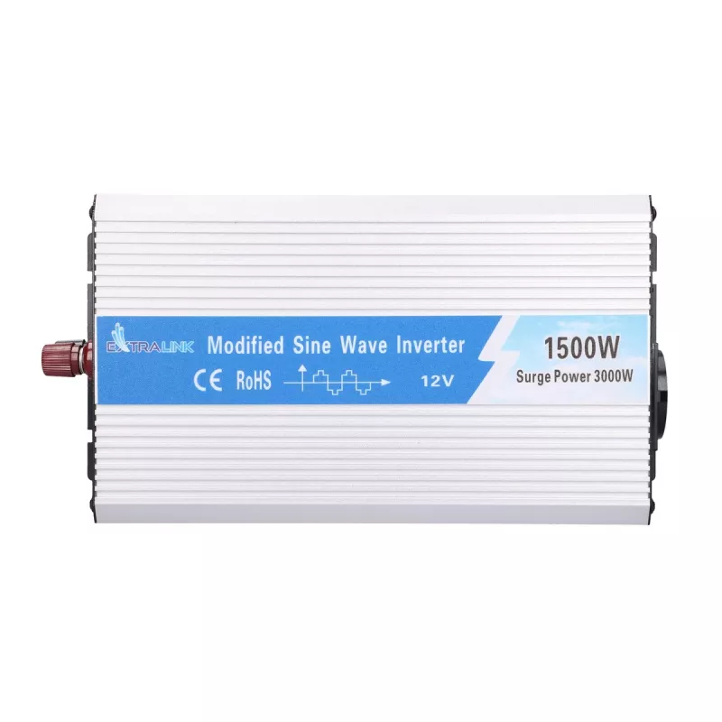 Convertitore di tensione Extralink 12V - 230V, 1500W, onda sinusoidale modificata OPIM-1500W