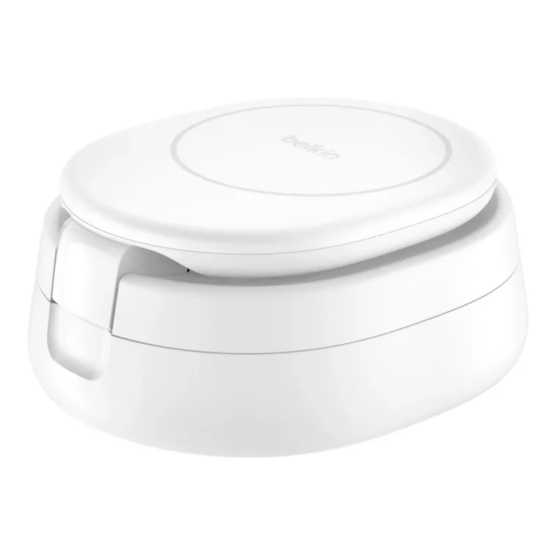 Caricabatterie Belkin WIZ034KQWH da interno USB caricabatterie wireless ricarica rapida bianco