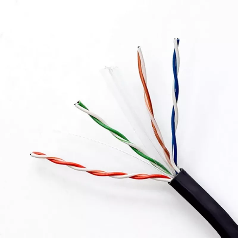 Cavo patch Ethernet QOLTEC CAT6 UTP, 50 m, nero