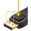 Cavo DisplayPort Goobay 74779 3 m nero G-Sync FreeSync