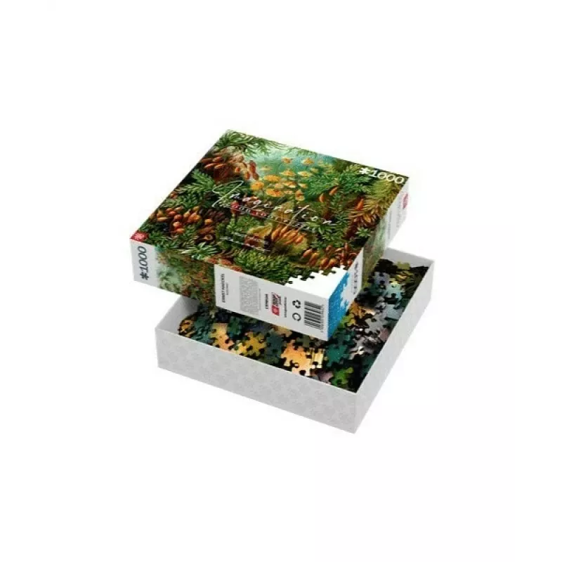 Puzzle Imagination: Ernst Haeckel Muscinae 1000 pezzi
