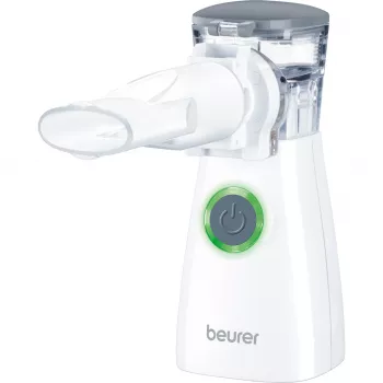 Inalatore Beurer IH 57 con maschera per adulti e bambini, a batteria