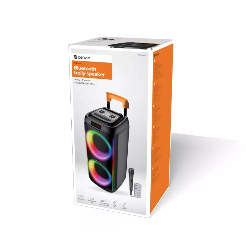 Inter Sales DENVER TSP-456 - sistema audio per feste - portatile