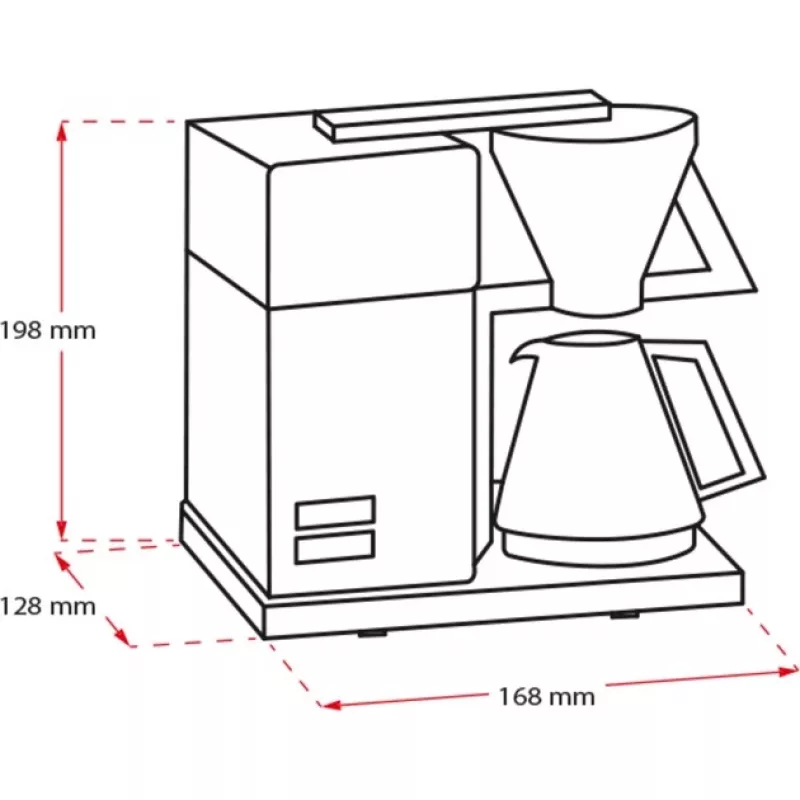 Aromaboy II 1015-02 macchina per caffè filtro nero