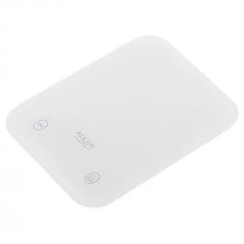 Adler bilancia da cucina | AD 3181w | Divisione 1 g | Tipo di display LED | Bianco