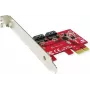 Scheda con interfacce SATA interne ROLINE 15062148 PCIe Low-Profile 6 Gbit/s