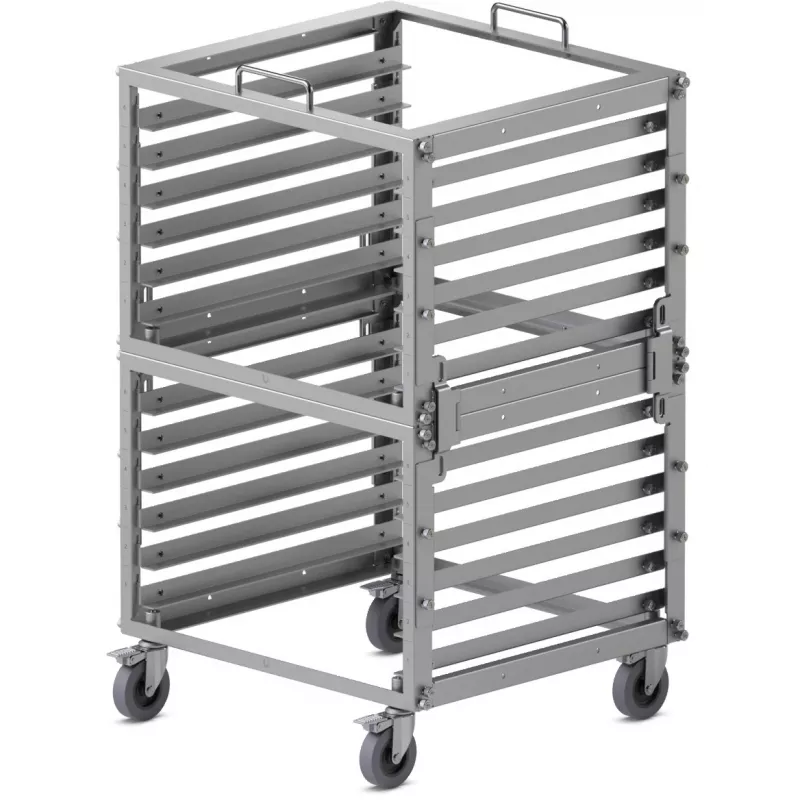 Kit di impilamento per rack Ubiquiti UACC-Rack-Stacking-Kit 12U argento
