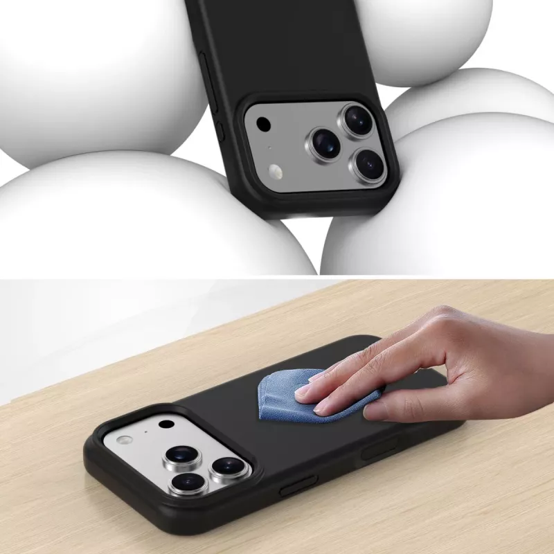 Custodia in silicone 4smarts Cupertino per Apple iPhone 17 Pro Max compatibile MagSafe