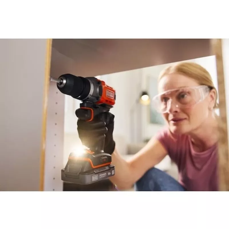 Avvitatore a batteria Black & Decker BCD382XN 18V — trapano compatto 18 V (senza batteria)