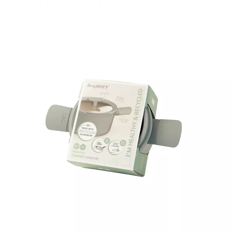 Pentola per minestra BergHOFF 3950428 3,1 L grigio alluminio