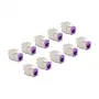 Modulo Keystone DeLOCK 88121 piatto viola RJ-45 10 pezzi