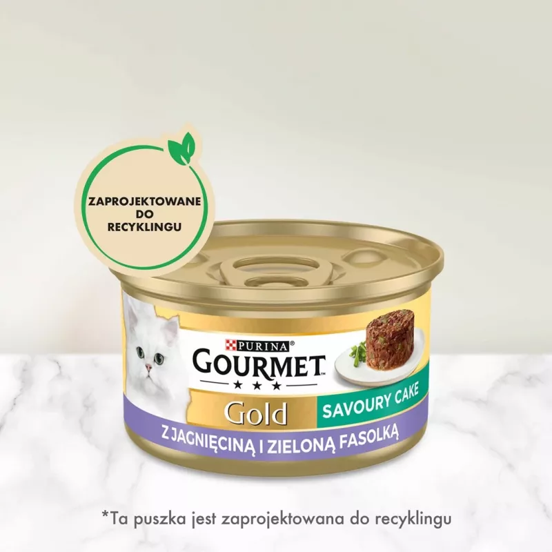 GOURMET GOLD - paté saporito con agnello e fagiolini 85 g