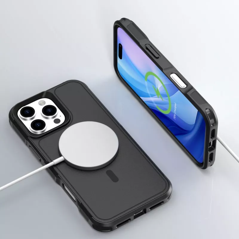Cover 4smarts 541180 per iPhone 16 Pro 16 cm nero