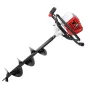 Trivella a motore Dedra DED8809 — trivella a benzina/elettrica a conduzione manuale (1 pz.)