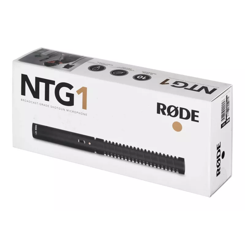 RØDE NTG1 microfono nero microfono digitale per camcorder