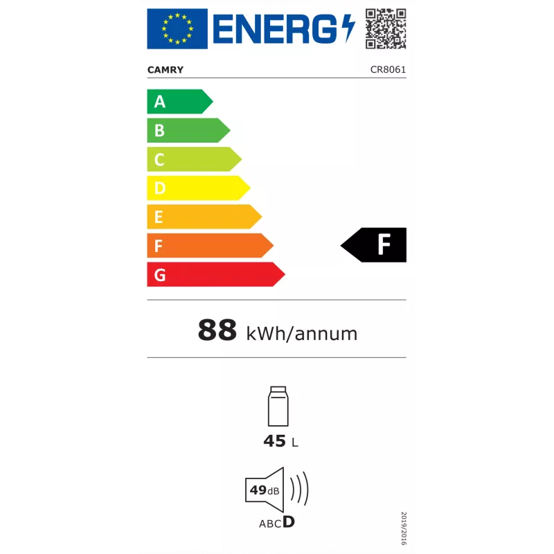 Frigorifero portatile Camry CR 8061 grigio, bianco 45 L elettrico