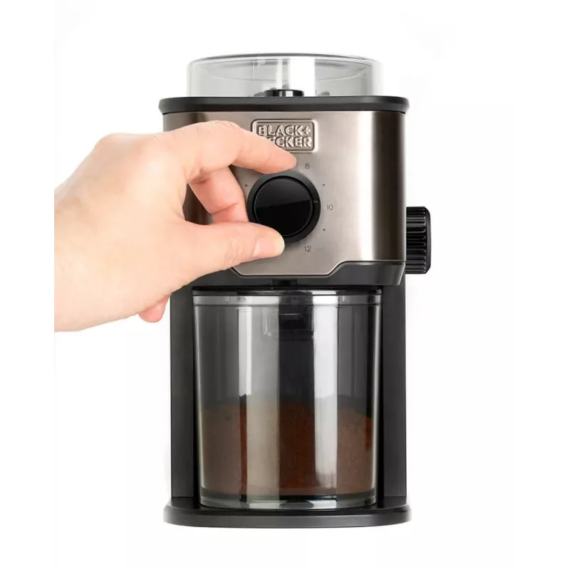 Black & Decker ES9080020B Macinacaffè, acciaio inox