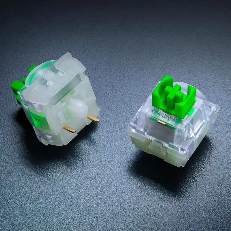 Interruttore a chiave Razer RC21-02040200-R3M1 verde trasparente 36 pezzi
