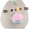 Peluche Pusheen di Pusheen — peluche 24 cm con cappello di compleanno e torta