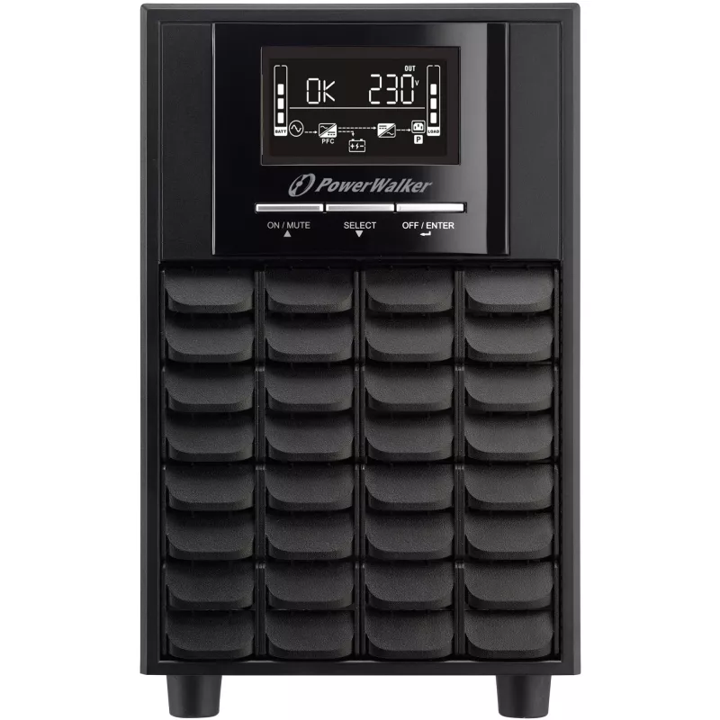 PowerWalker VI 1100 CW UPS line-interactive 1100 VA (1,1 kVA), 770 W, 7 Ah, RS-232, USB, nero