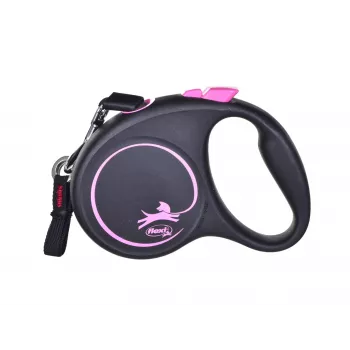 Flexi Black Design S 5 m guinzaglio automatico per cani