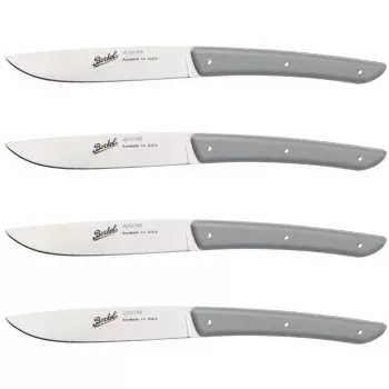 Berkel set coltelli da bistecca 4 pezzi colore grigio