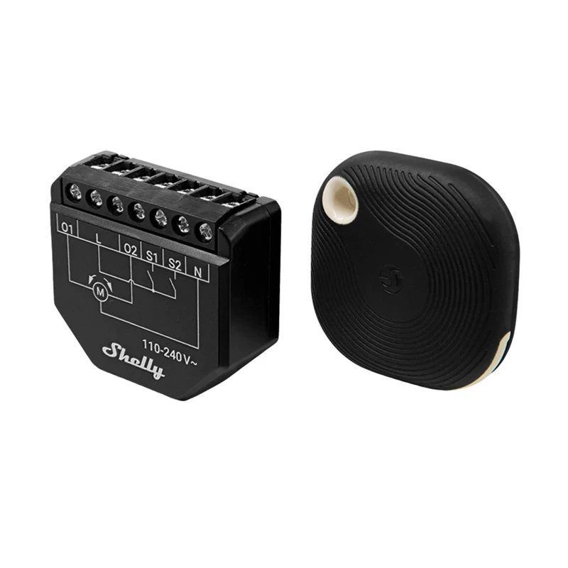 Controllo tapparella WiFi Shelly Shutter BLU (Shelly_Shutter_BLU_1) pulsante Bluetooth, custodia robusta
