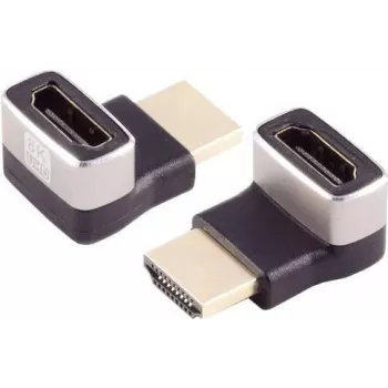 Cambia-sesso per cavi S/CONN 10-01051 HDMI-A nero argento placcato oro