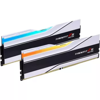 DIMM 32 GB DDR5-6000 (2x 16 GB) Dual-Kit, memoria bianca, F5-6000J2636H16GX2-TZ5NRW, Trident Z5 NEO RGB, AMD EXPO