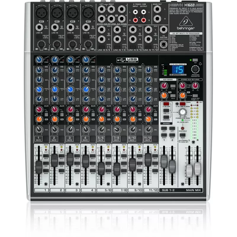 Behringer X1622USB mixer audio 16 canali 10 - 200000 Hz