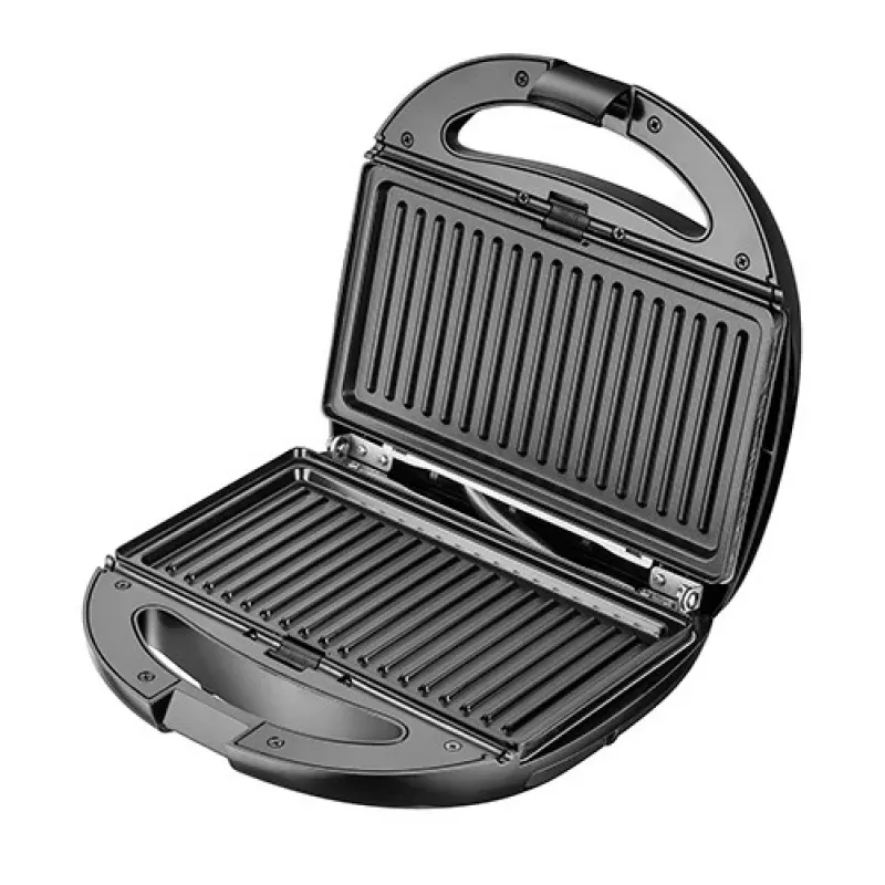Adler AD 3040 sandwich maker 1200 W nero, grigio
