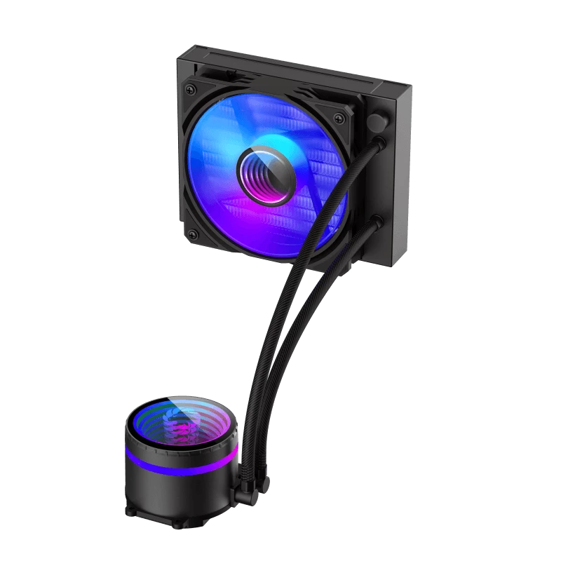 Gamemax | Dissipatore a liquido per CPU | ICEBURG 120 | nero
