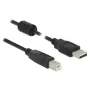 Cavo USB DeLOCK 5m USB 2.0-A USB 2.0-B