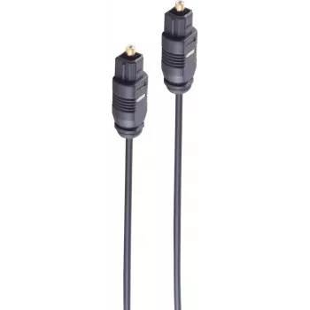 Cavo in fibra ottica shiverpeaks ®-BASIC-S- 2,2 mm, connettore Toslink maschio su connettore Toslink maschio, 1,0 m (BS69002-1.0)