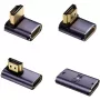 Adattatore per cavo HDMI Type-A a HDMI Type-A 4smarts 541489, grigio, 4 pezzi, 40 g