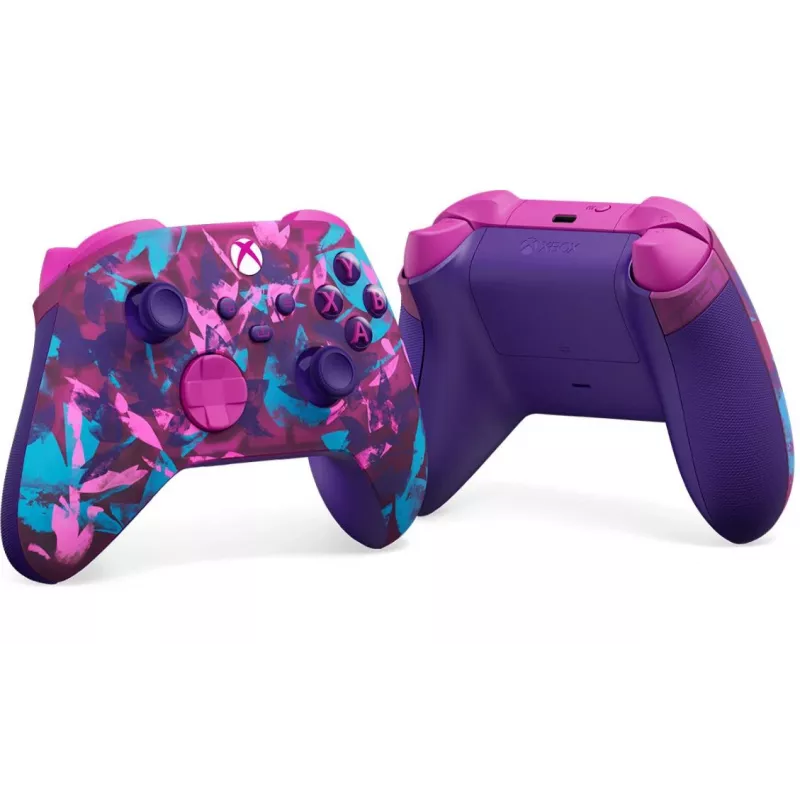 Microsoft Xbox Wireless Controller Heart Breaker Special Edition EP2-29568, Bluetooth, batterie AA, fino a 40 h, blu/rosa/viola