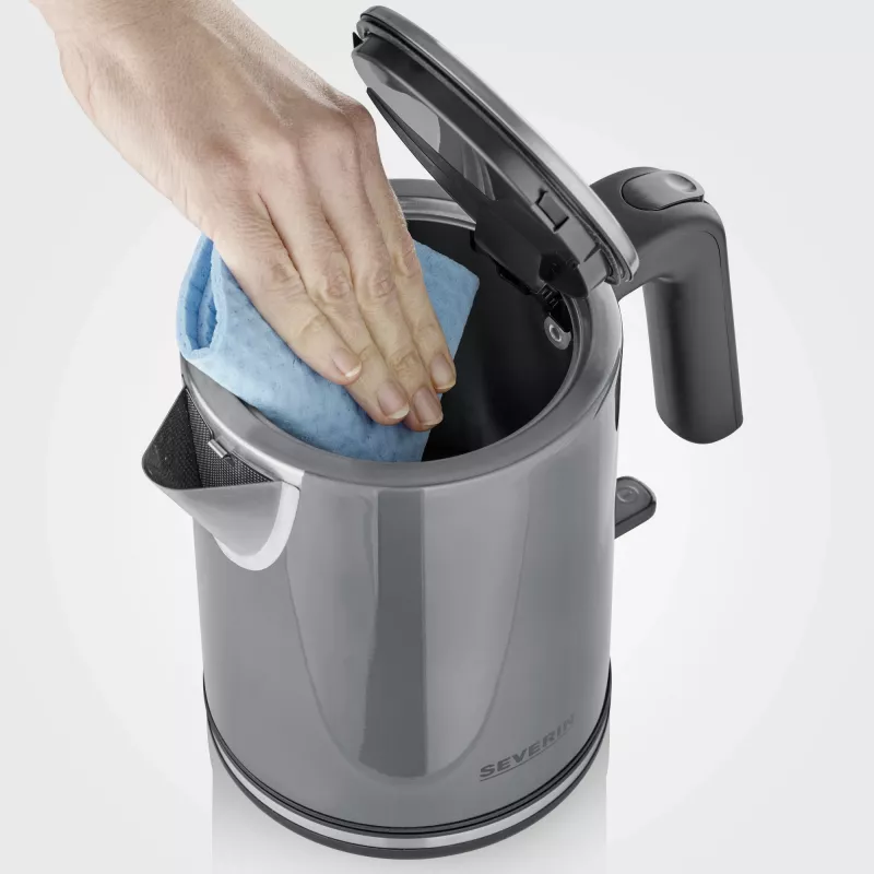 Bollitore elettrico Severin 2400 W antracite nero