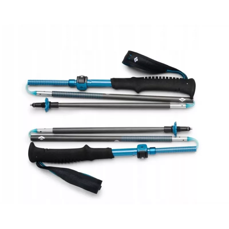 Bastoncini da trekking Diamond BD112555-4007 nero, taglia 110