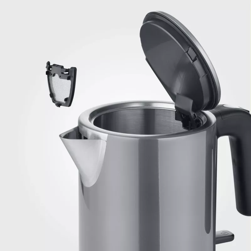 Bollitore elettrico Severin 2400 W antracite nero