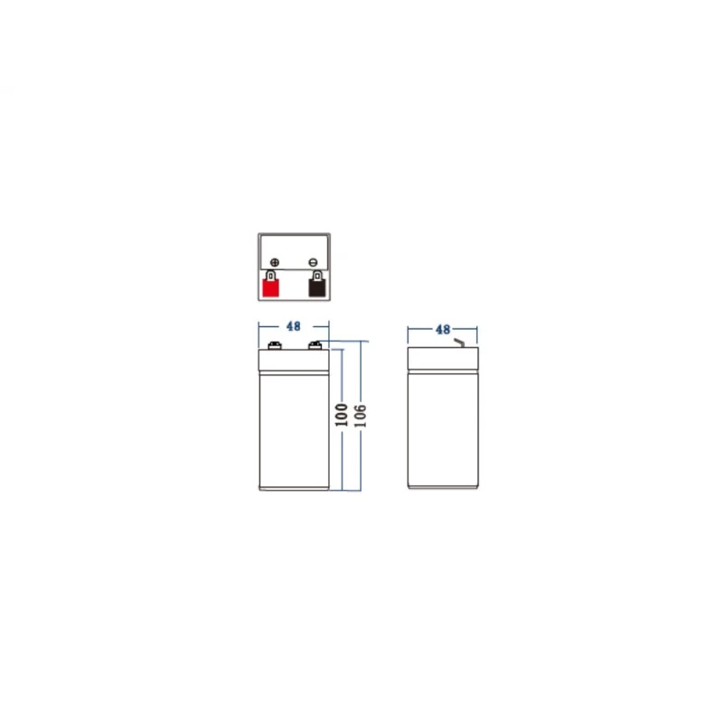 Batteria per UPS Green Cell AGM36 VRLA AGM 4 V 4.5 Ah