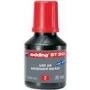 Ricarica per marker Edding BT 30, rossa, 30 ml, inchiostro di ricarica per la serie Edding BT