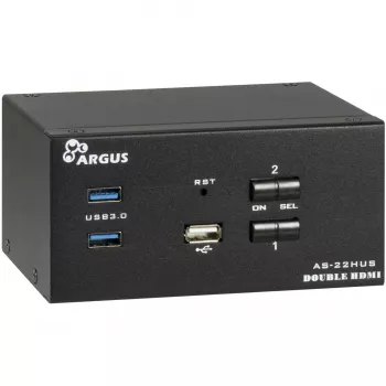 Switch KVM Inter-Tech IPC AS-22HUS 2 porte USB