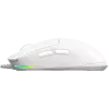 LORGAR MSA10, mouse gaming Ultralight Wired Advanced, bianco