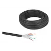 Cavo di rete DeLOCK 80597 nero Cat6a U/FTP 50m