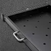 Qoltec 54509 ripiano scorrevole in acciaio per rack, 600x600, nero